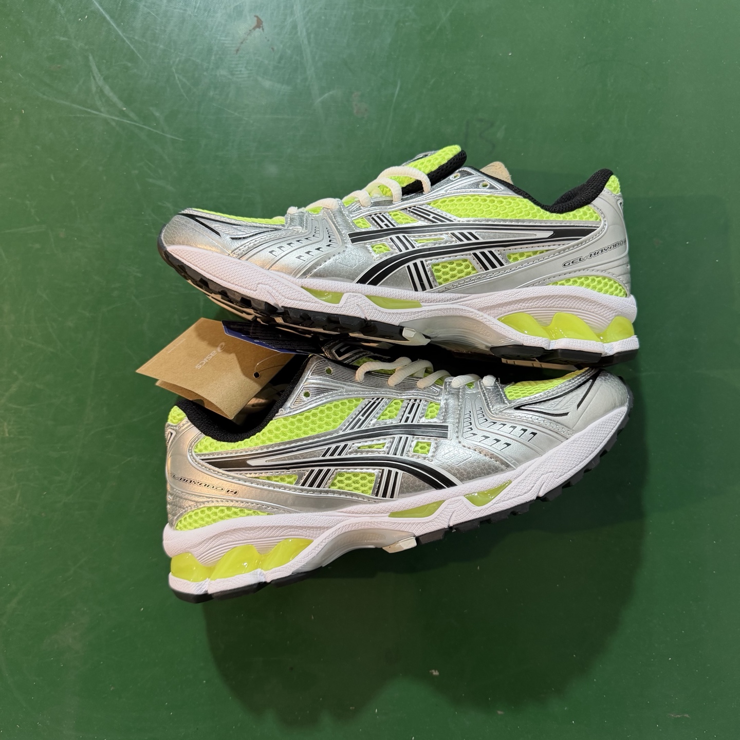 Asics Gel-Kayano 14 Green Silver