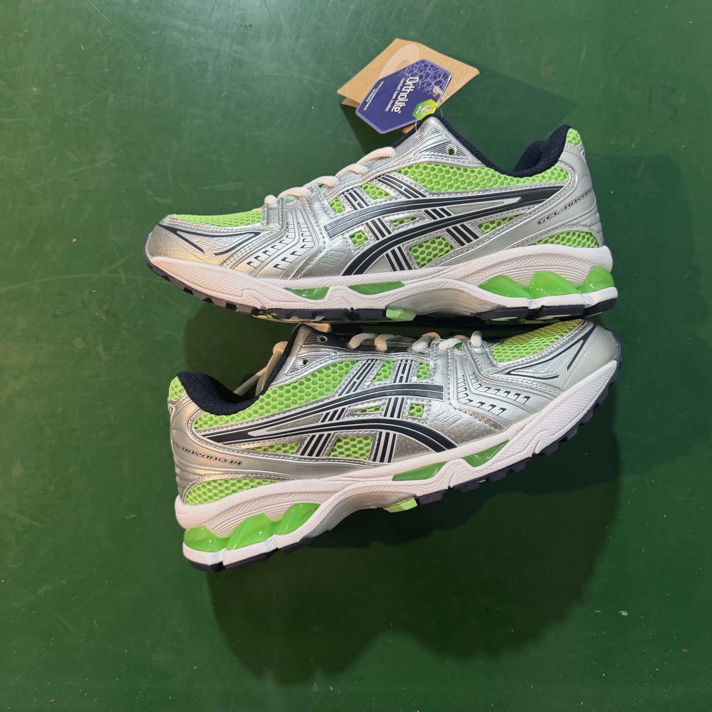 Asics Gel-Kayano 14 Silvery green