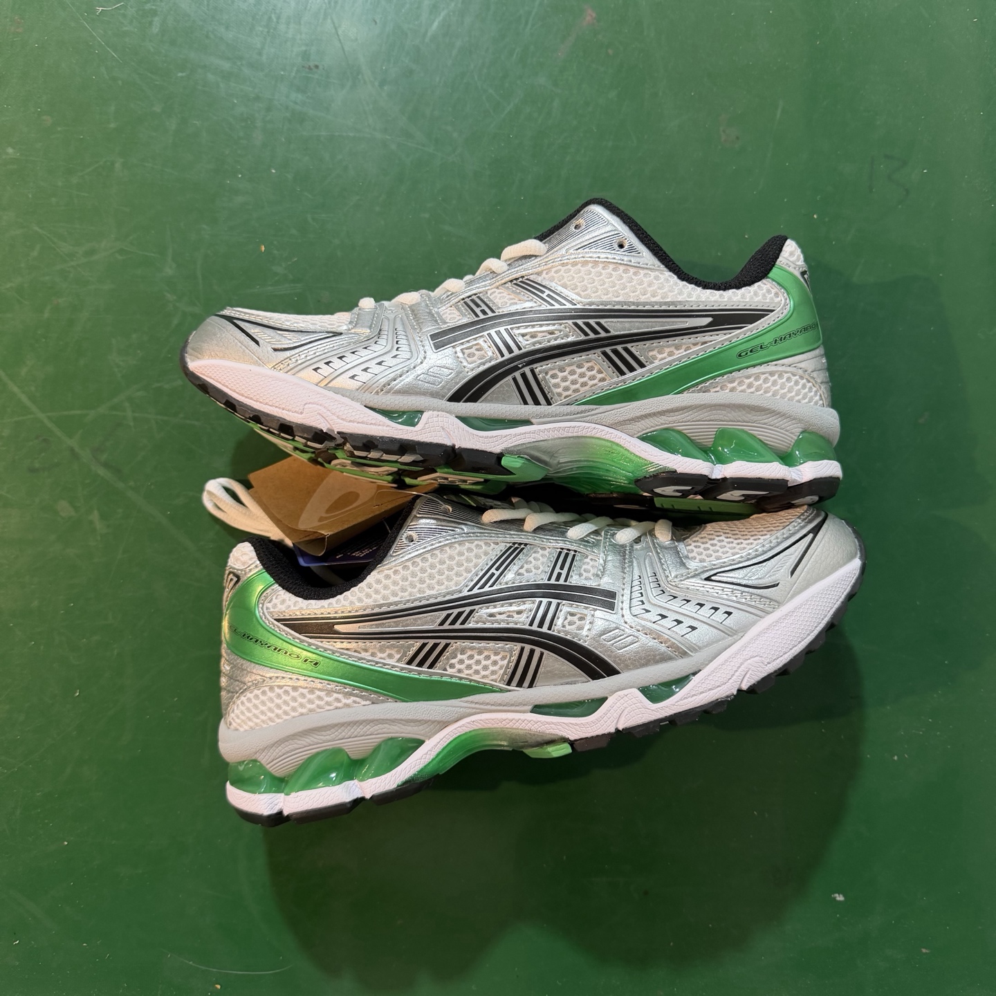 Asics Gel-Kayano 14 Silver Green