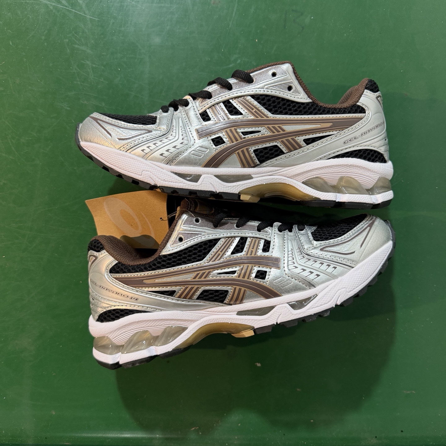 Asics Gel-Kayano 14 Silver-brown
