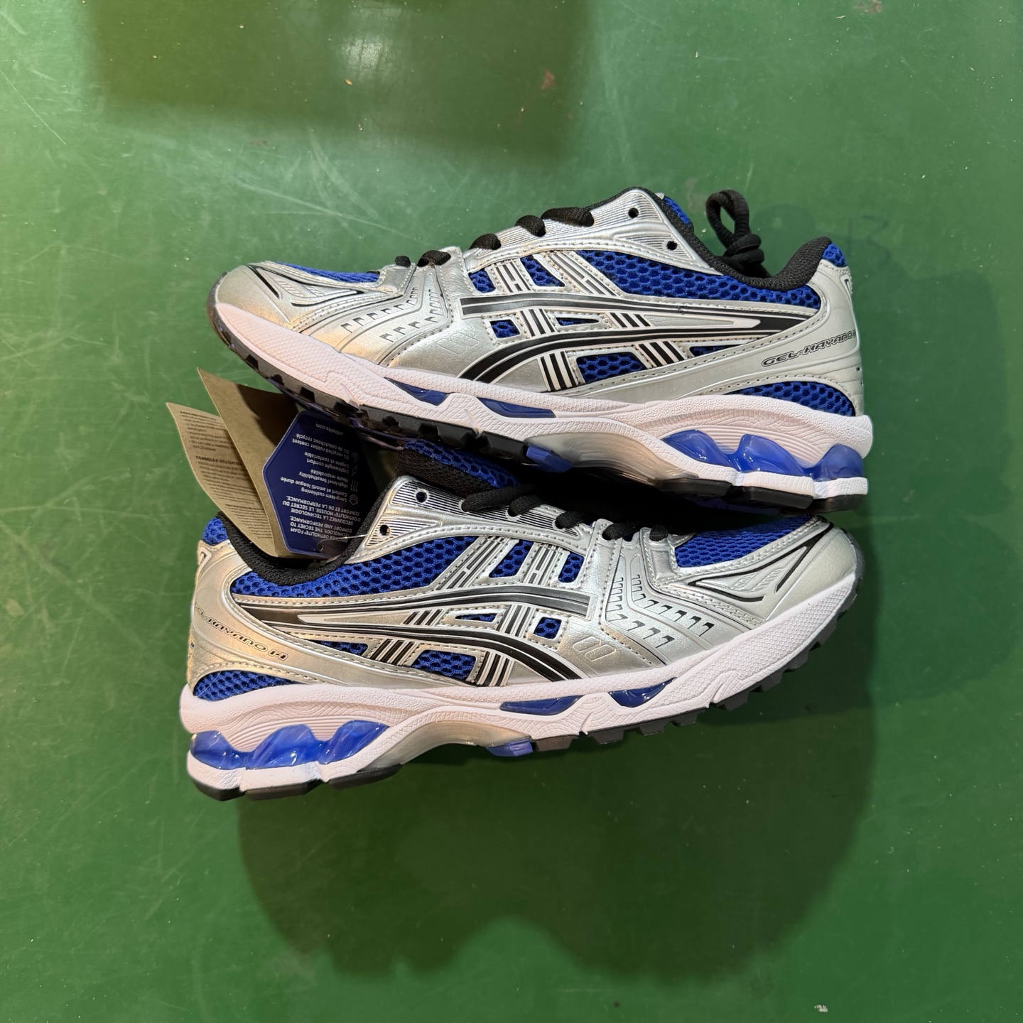 Asics Gel-Kayano 14 Silver-dark blue